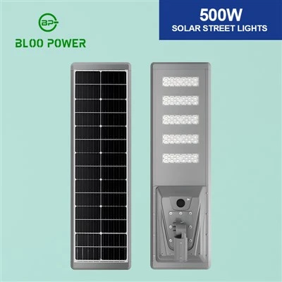 400 W 500 W 600 W vieno- saulės gatvių apšvietimo įrenginių pakuotė